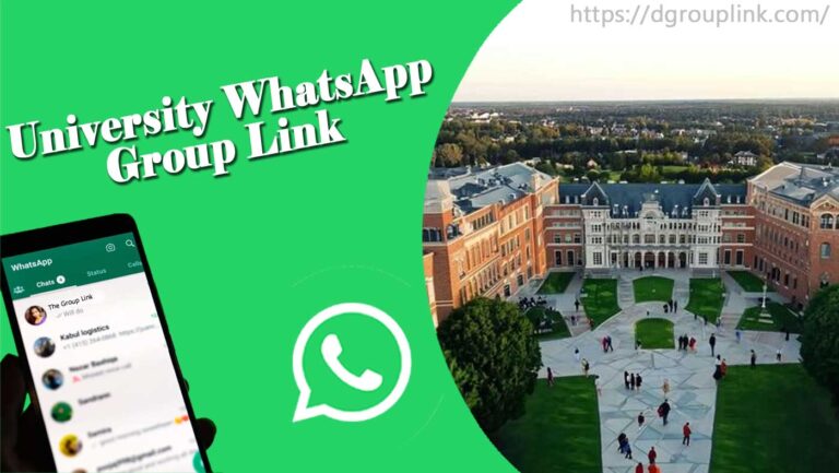 University WhatsApp Group Link